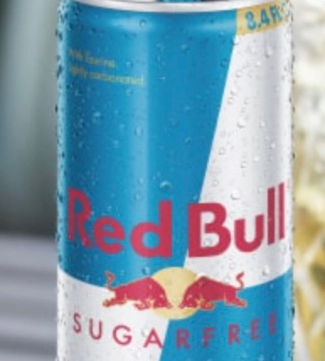 RED BULL SUGAR FREE.