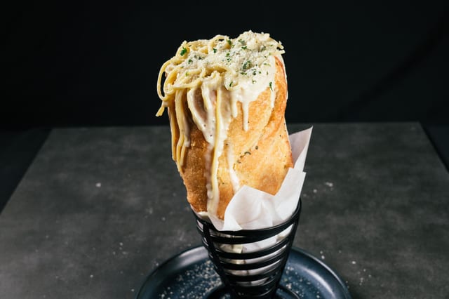 The Alfred Pasta Zepp.