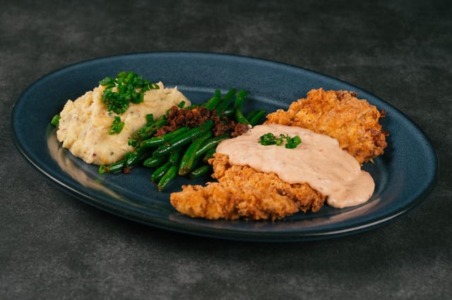 Cowboy Chicken Fried Steak.