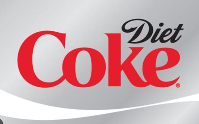 DIET COKE.