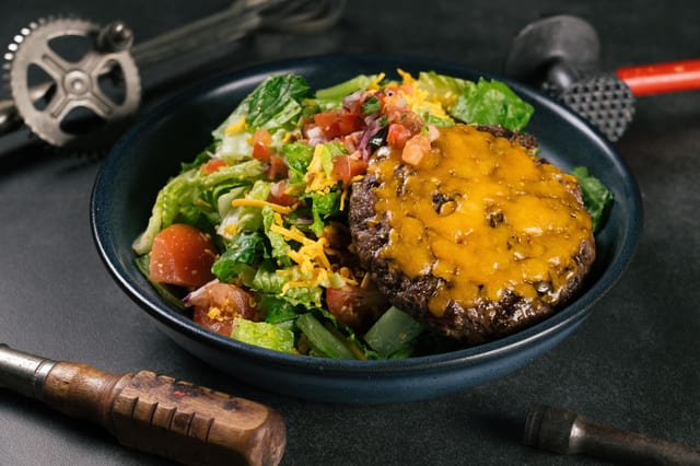 Cheeseburger Salad.
