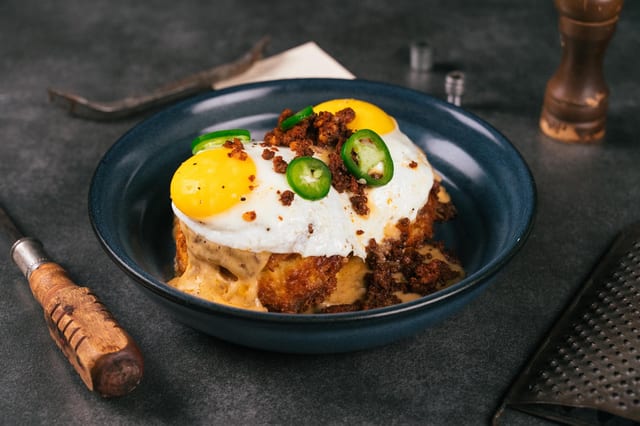 Jalapeño Cheddar Biscuits & Gravy.