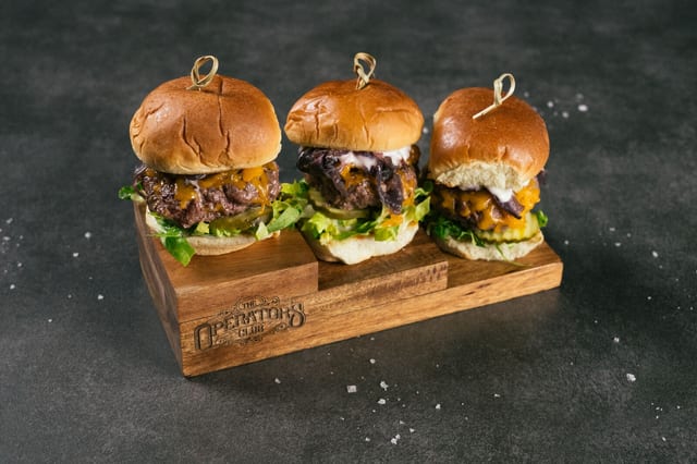 Wagyu Sliders.