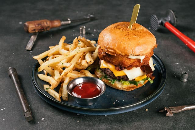 Mac & Cheese Burger