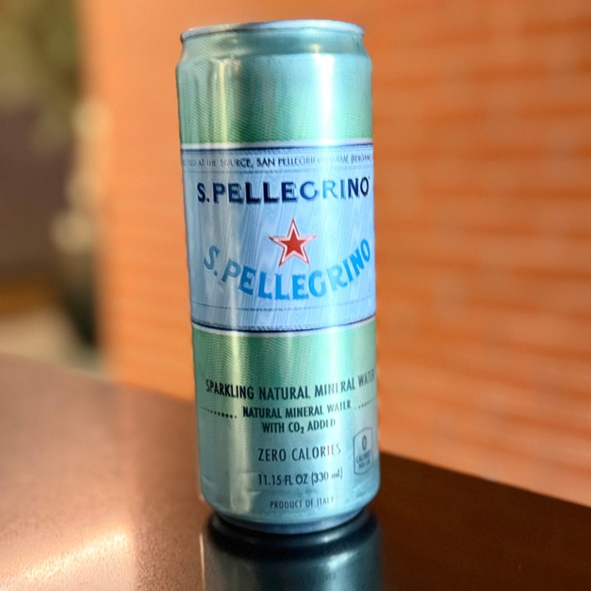 SAN PELLEGRINO (sparkling water can)